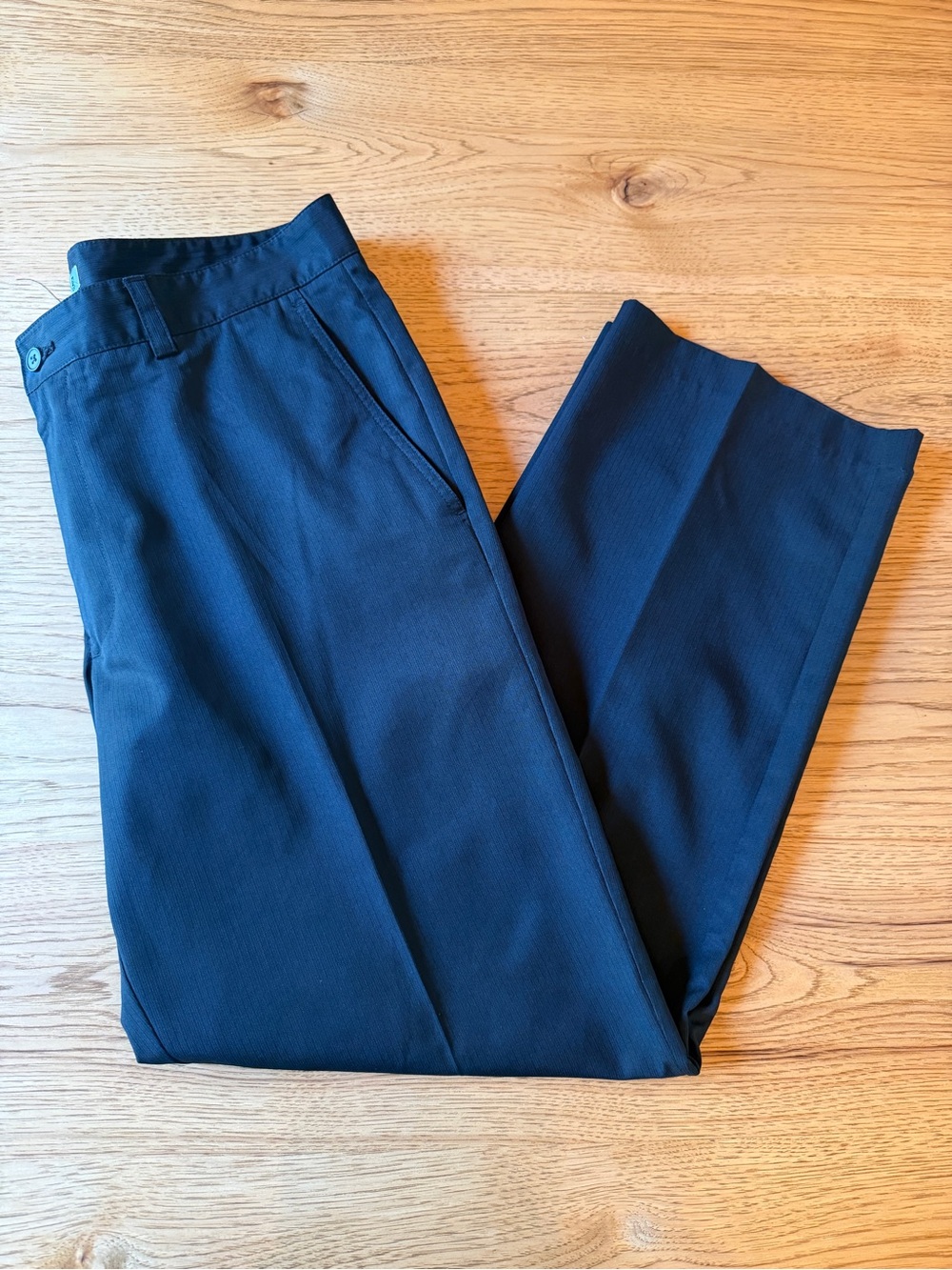 Izod Golf Pants Mens 34x30 Black Flat Front